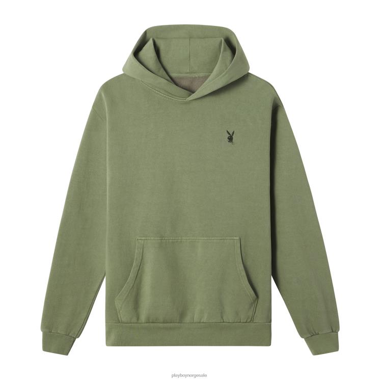 Playboy grønn menn bunny basic hettegenser klær 24X2X521