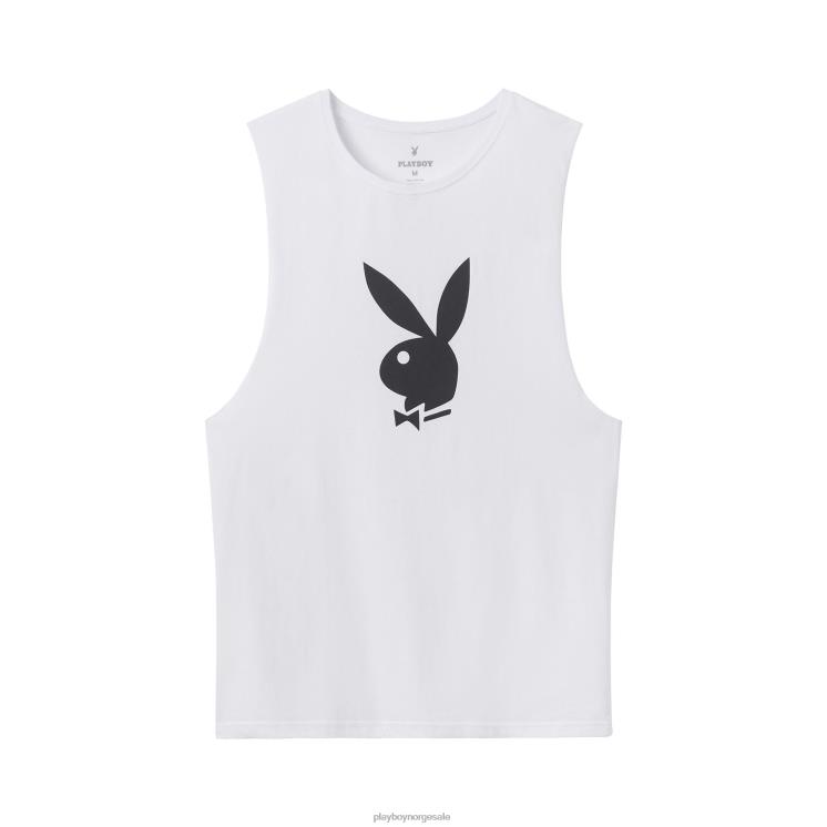 Playboy hvit menn kanin hode muskel tank klær 24X2X310