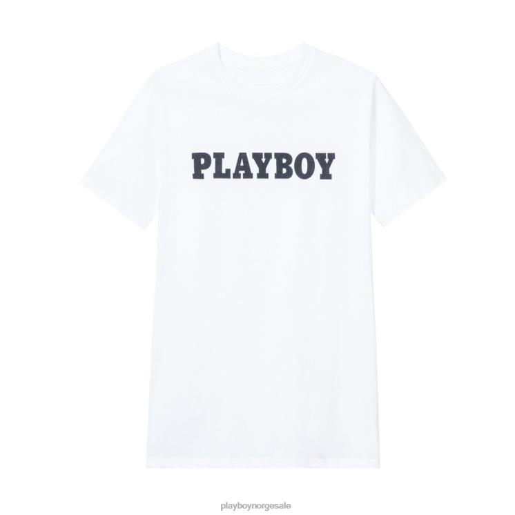 Playboy hvit menn masthead t-skjorte klær 24X2X82