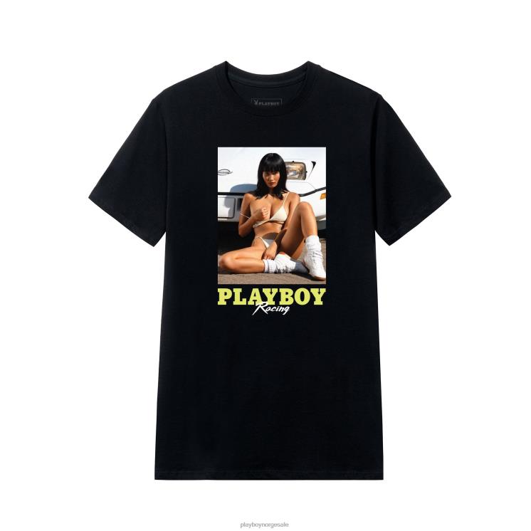 Playboy opprinnelig menn mars 2019 lekekamerat miki hamano racing-t-skjorte klær 24X2X4