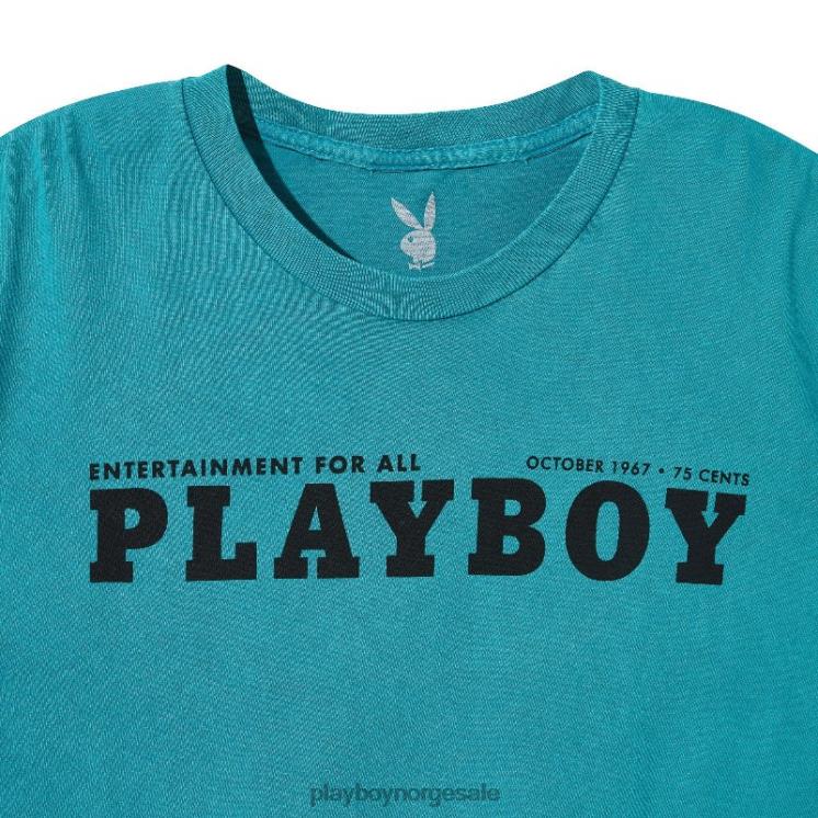 Playboy opprinnelig menn oktober 1967 vasket t-skjorte med dekk klær 24X2X295