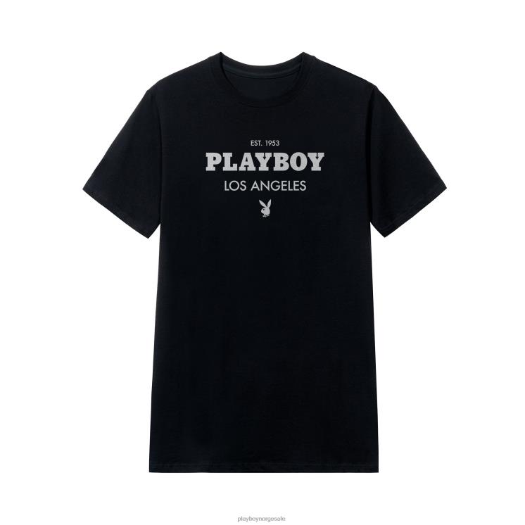 Playboy svart menn los angeles t-skjorte klær 24X2X48