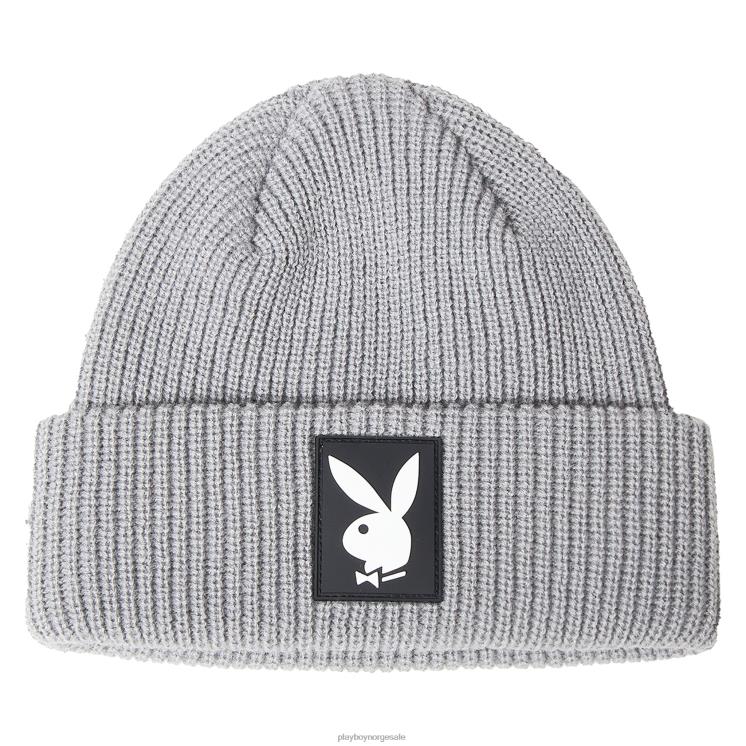 Playboy x Pleasures grå menn kanin lue tilbehør 24X2X744