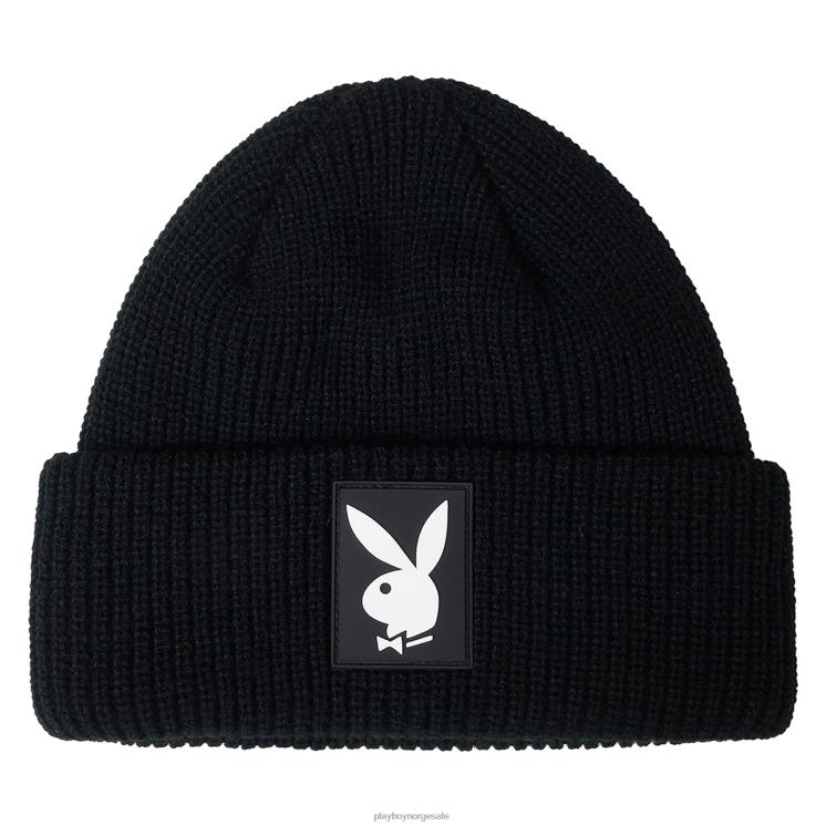 Playboy x Pleasures svart menn kanin lue tilbehør 24X2X745