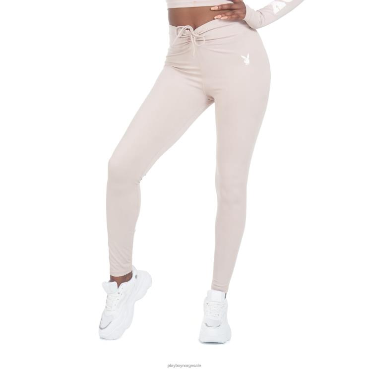 Playboy stein kvinner aktive leggings med rynket linning klær 24X2X1324