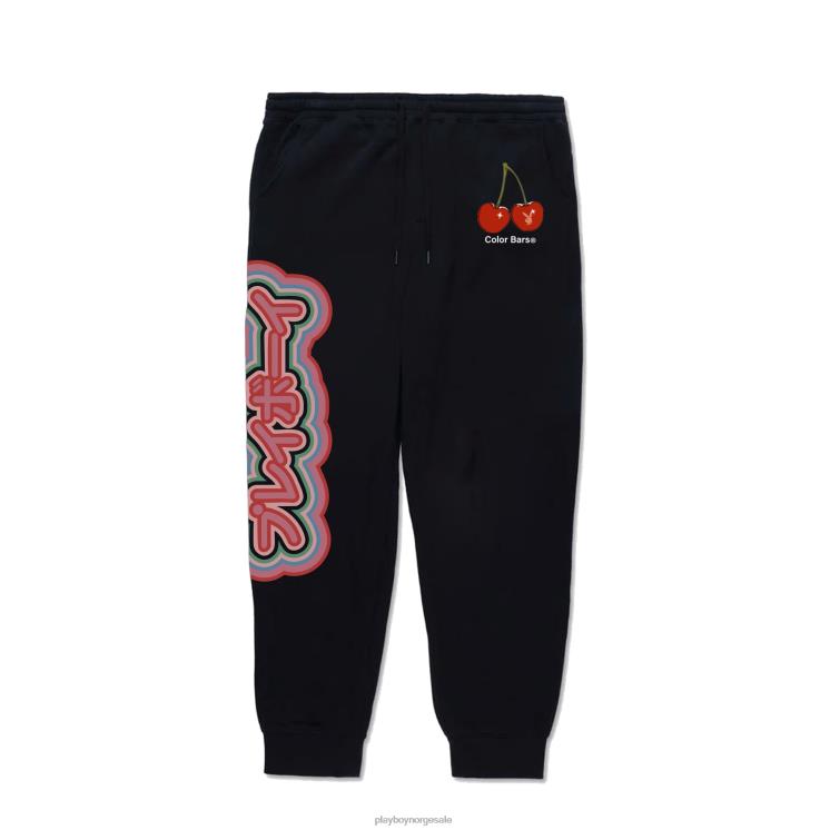 Playboy svart menn tokyo club 3.0 joggebukse klær 24X2X574