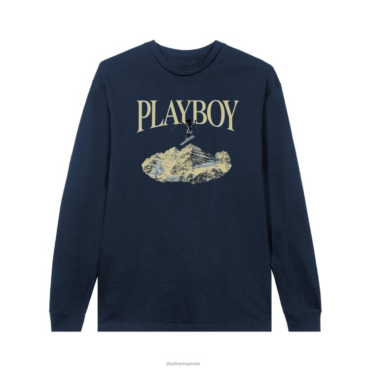 Playboy marinen menn ski langermet feat. Holly Cook fra jenter i vinter 1984 klær 24X2X107