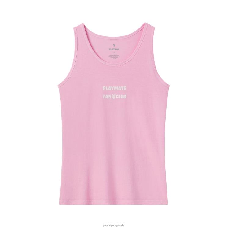 Playboy rosa/hvit menn Årets lekekamerat tanktrykk klær 24X2X112