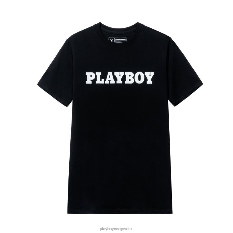 Playboy svart menn masthead t-skjorte klær 24X2X80